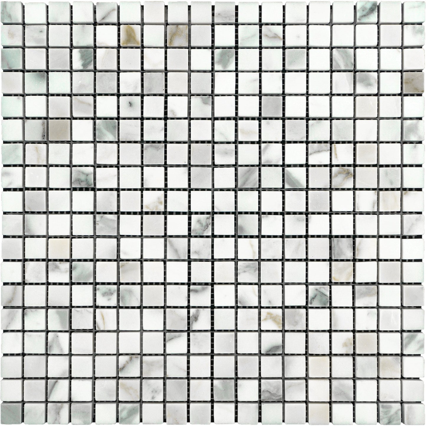 Calacatta Gold 5/8" x 5/8" Mosaic