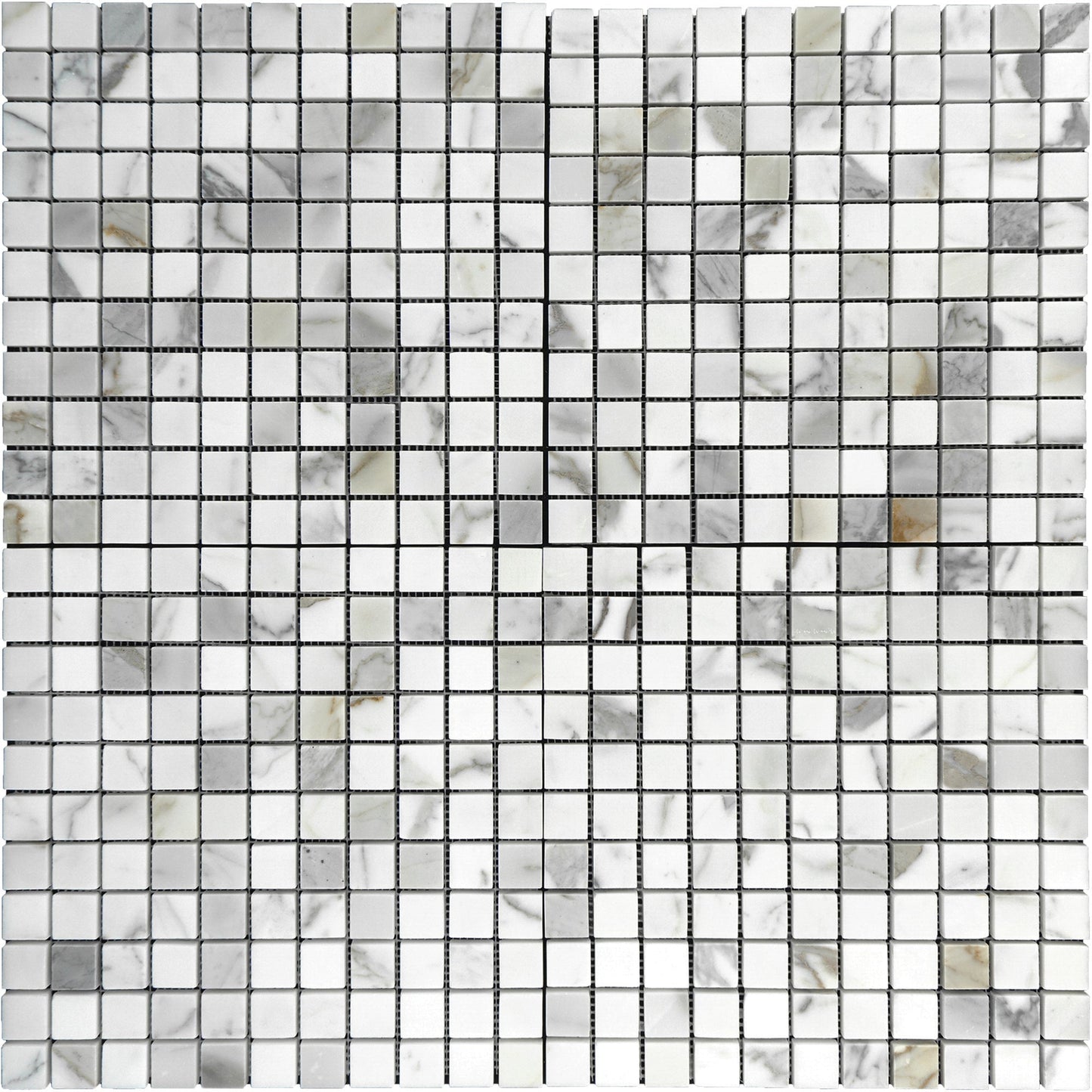 Calacatta Gold 1x1 Mosaic