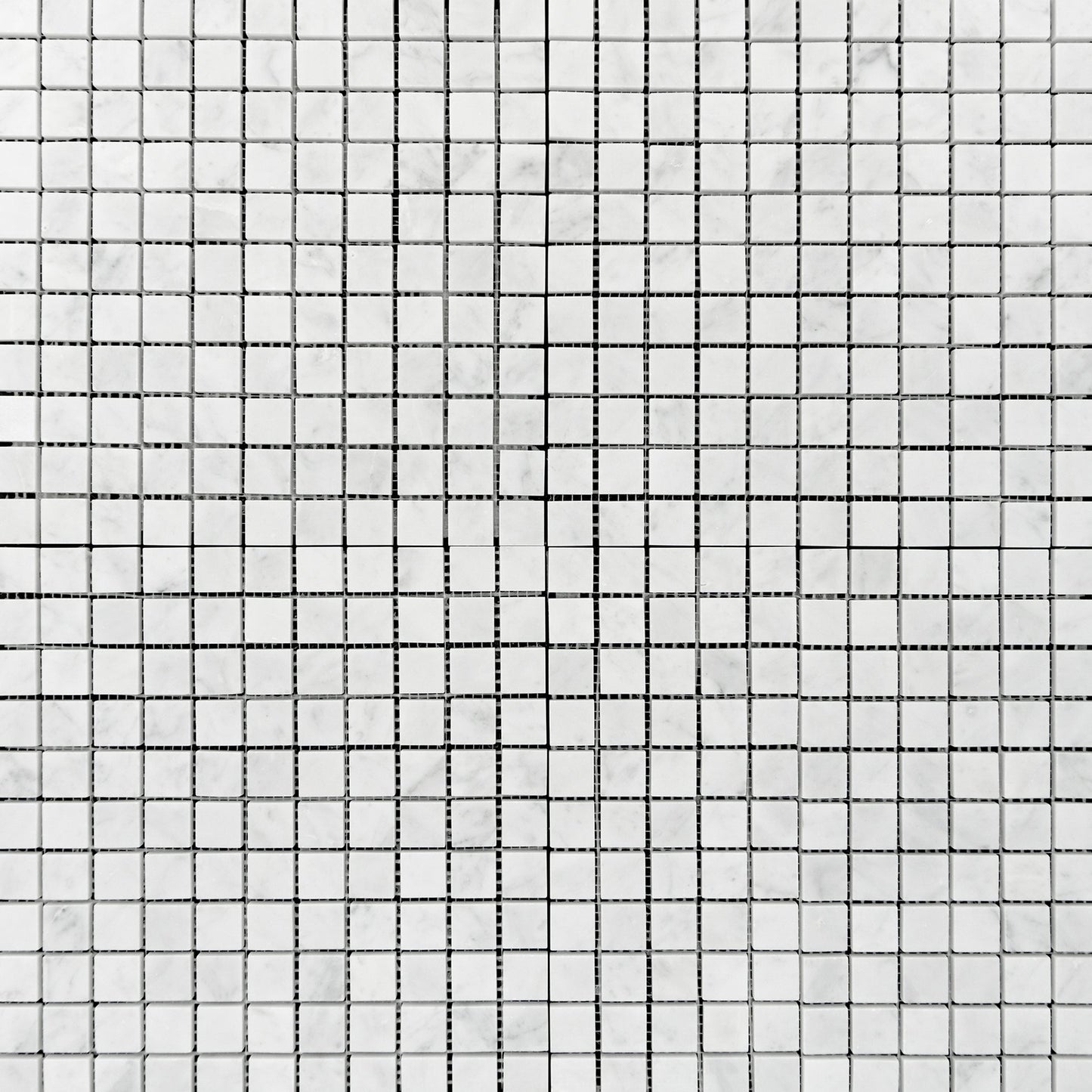 Carrara White 1x1 Mosaic