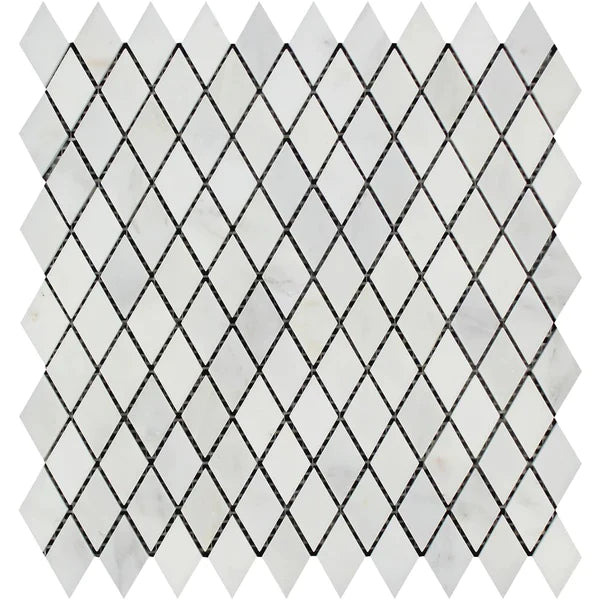 Oriental White Diamond Mosaic