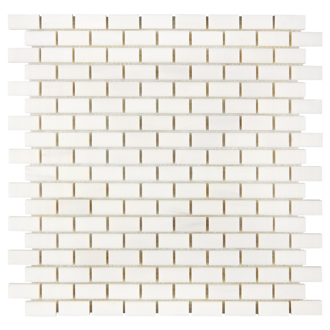 Bianco Dolomite Mini Brick Mosaic