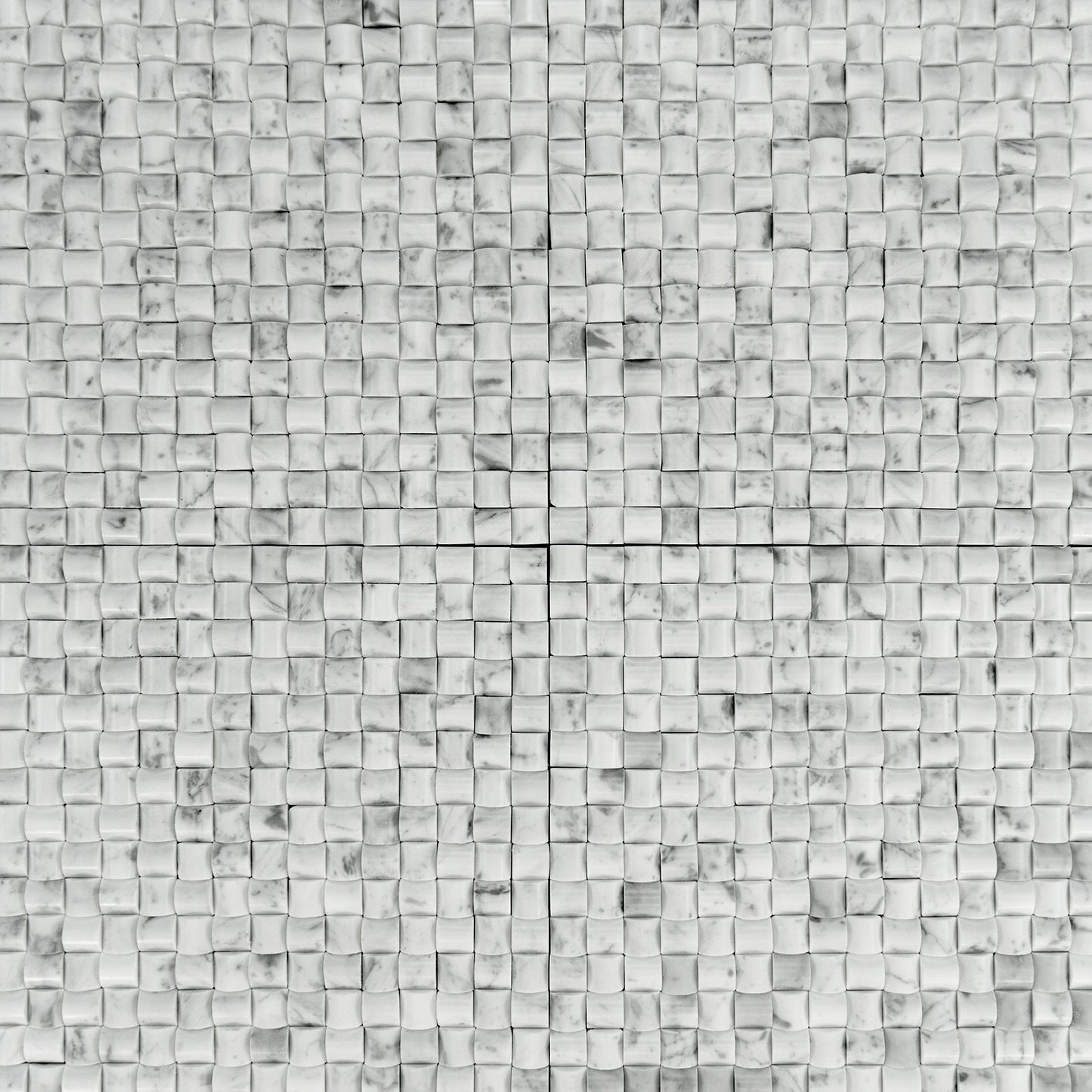 Carrara White Bread Mosaic