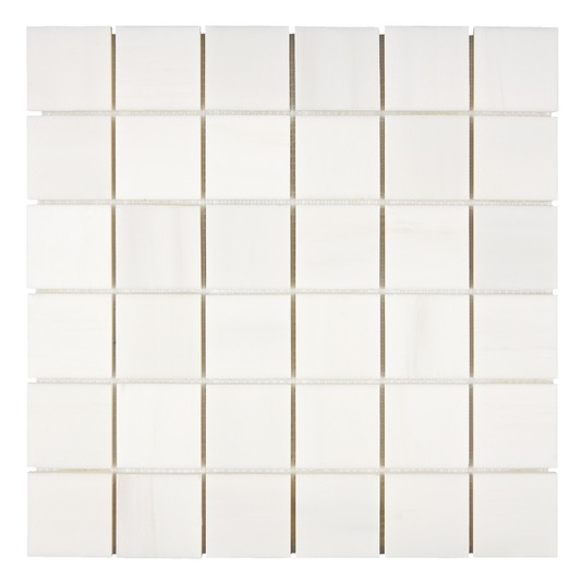 Bianco Dolomite 2x2 Mosaic