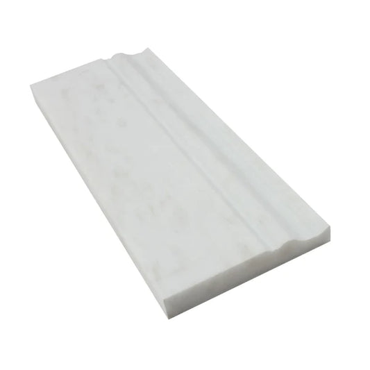 Oriental White Baseboard Molding