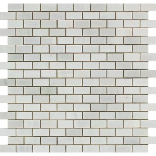 Oriental White Brick Mini Mosaic