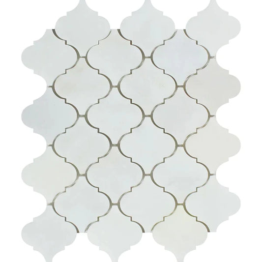 Oriental White Lantern Mosaic