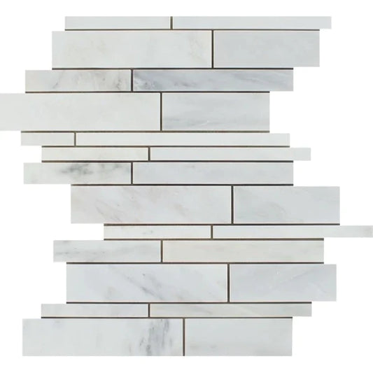 Oriental White Manhattan Mosaic