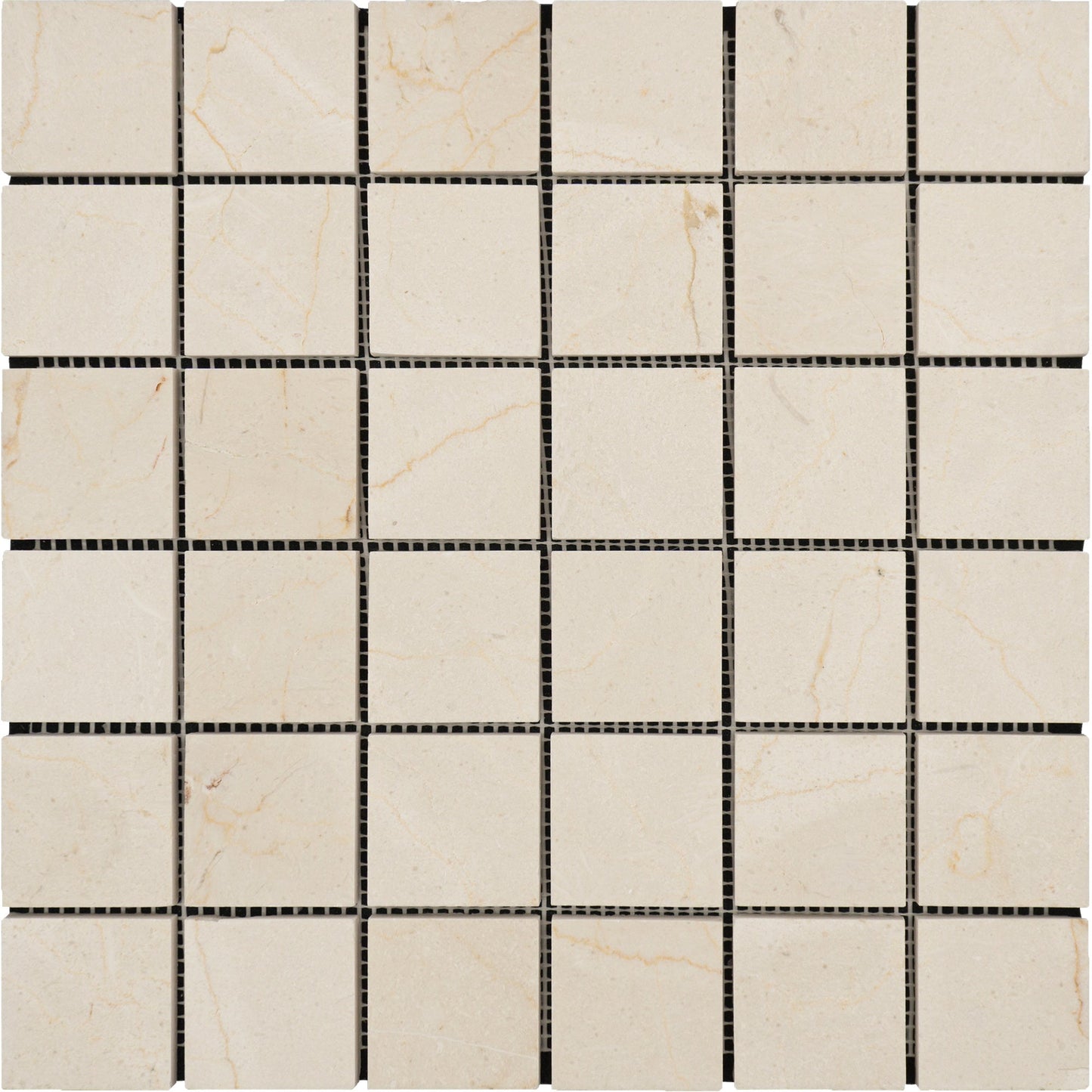 Crema Marfil 2x2 Mosaic