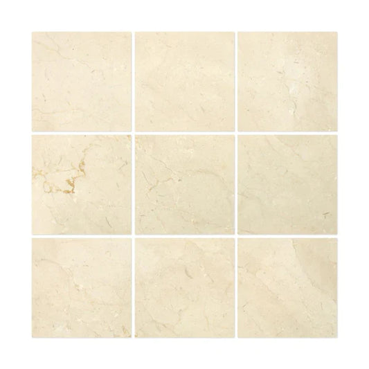 Crema Marfil 4x4 Tile