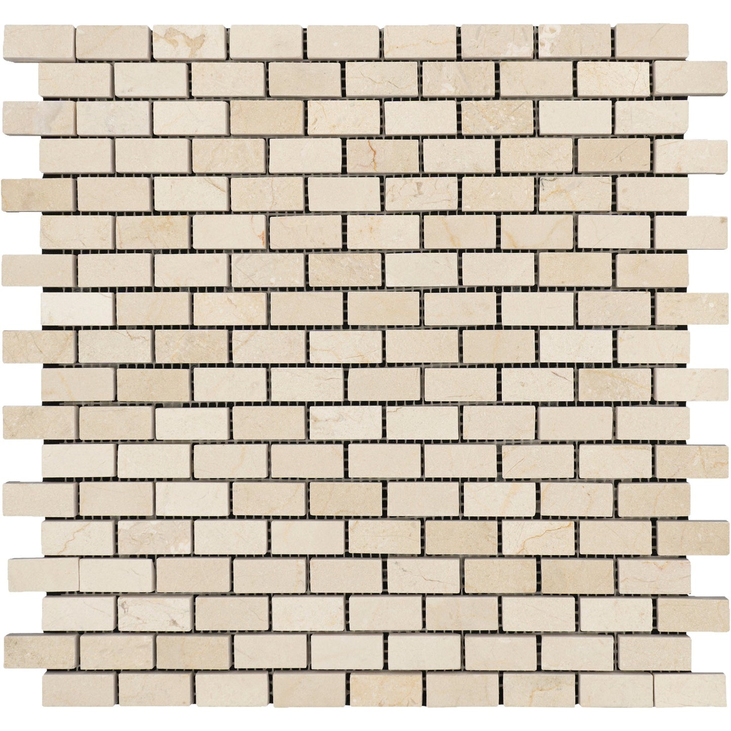 Crema Marfil Brick Mini Mosaic