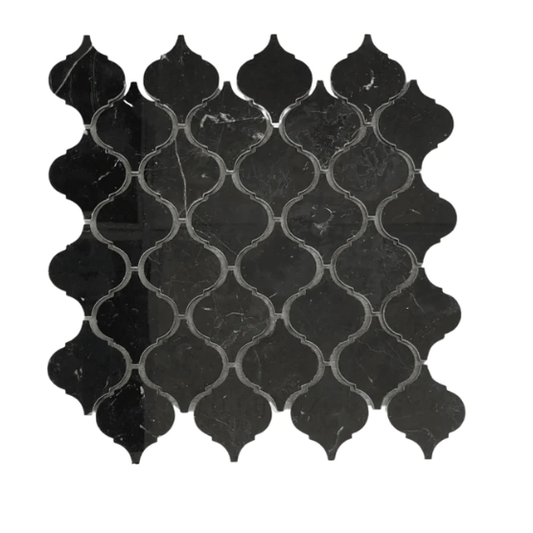 Nero Marquina Lantern Mosaic